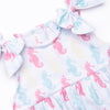 Seahorse Shuffle Dress, Blue