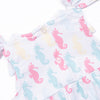 Seahorse Shuffle Dress, Blue