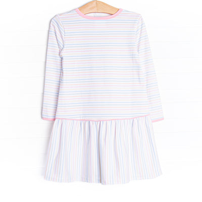 Sherbet Stripes Dress, Pink