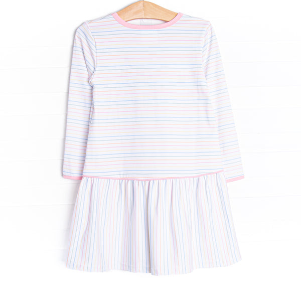 Sherbet Stripes Dress, Pink