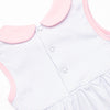 Marcella Pima Bloomer Set, Blue Stripe