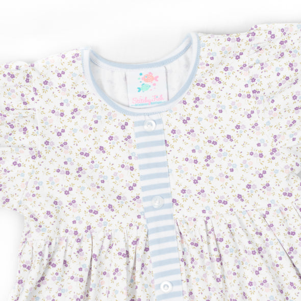 Precious Petunia Pocket Dress, Purple