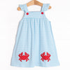 Cutest Crab Dress, Blue