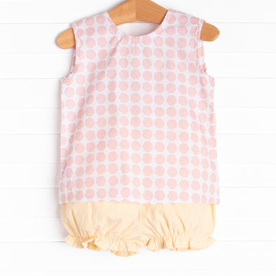 Shells By The Sea Bloomer Set, Pink