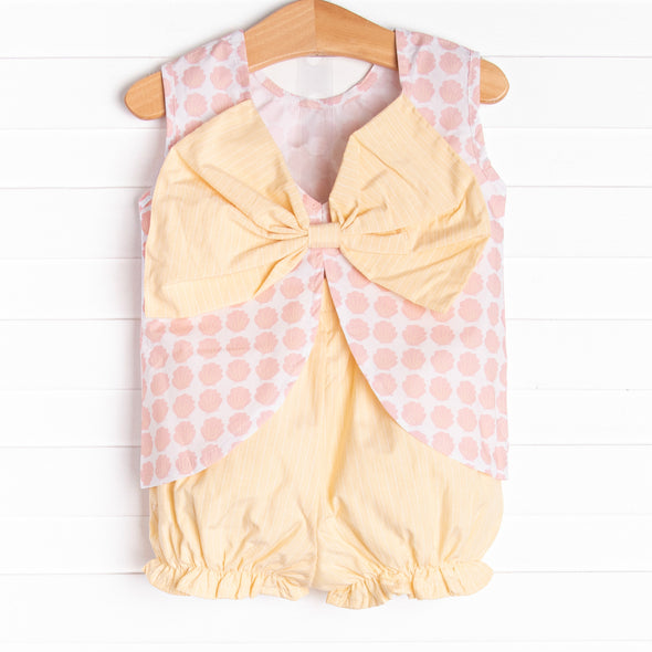 Shells By The Sea Bloomer Set, Pink