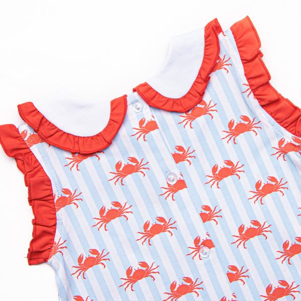 Down on the Boardwalk Bloomer Set, Blue