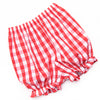 Patriotic Picnic Smocked Bloomer Set, Red