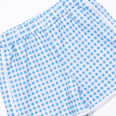 Reece Racerback Short Set, Blue