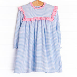 Lovely Lindy Dress, Blue
