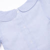 Simple Seersucker Short Set, Blue