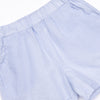 Simple Seersucker Short Set, Blue