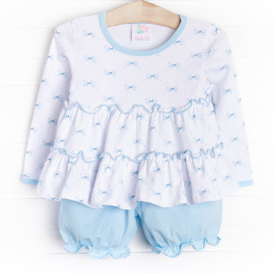 Bountiful Bows Bloomer Set, Blue