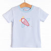 Take Flight Applique Top, Blue