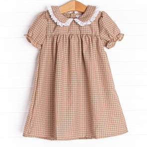 Mocha Mornings Dress, Brown