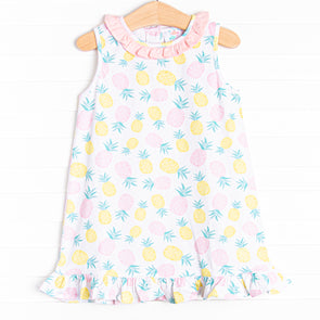 Tropical Breeze Dress, Pink