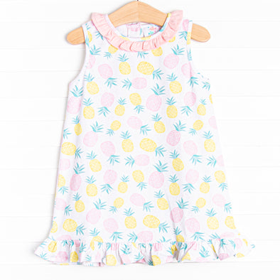 Tropical Breeze Dress, Pink