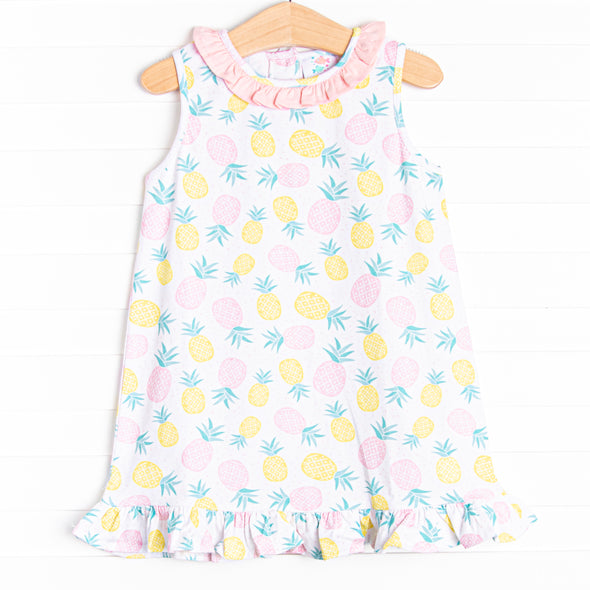 Tropical Breeze Dress, Pink