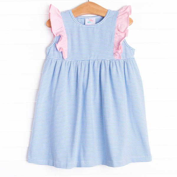Piper Dress, Blue