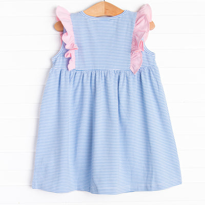 Piper Dress, Blue
