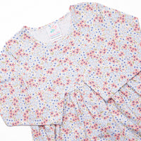 English Garden Dress, Blue