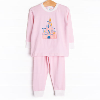 Magical Castle Applique Soft Set, Pink