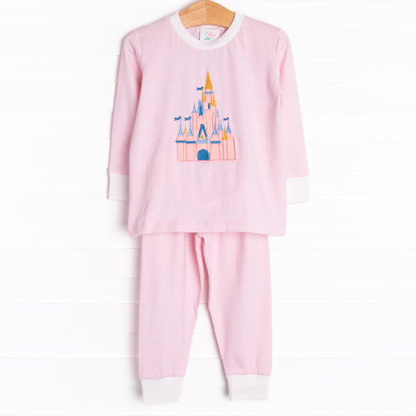 Magical Castle Applique Soft Set, Pink