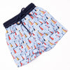 Sea Breeze and Sails Swim Trunks, Blue