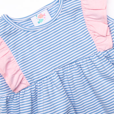 Piper Dress, Blue