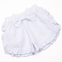 Little Mouse Trio Ruffle Short Set, Blue
