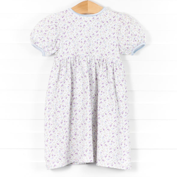 Precious Petunia Pocket Dress, Purple