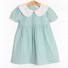 Kinsley Dress, Green Gingham