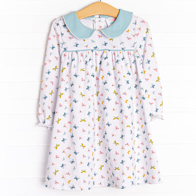 Butterfly Breeze Dress, Blue