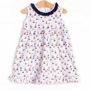 Captain Cute Dress, Navy