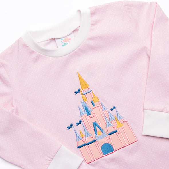 Magical Castle Applique Soft Set, Pink