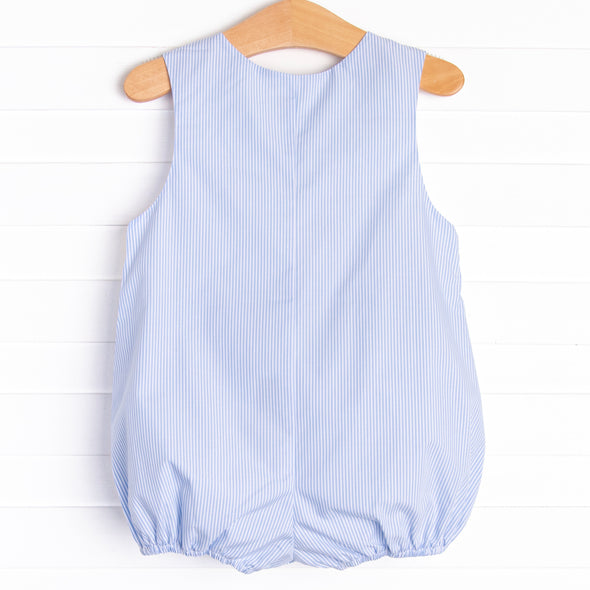 Beach Beacon Smocked Bubble, Blue