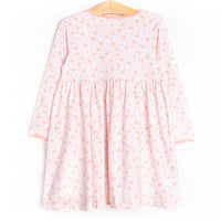 Daisy Fields Dress, Orange