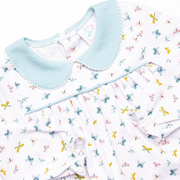 Butterfly Breeze Dress, Blue