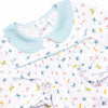Butterfly Breeze Romper, Blue