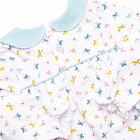 Butterfly Breeze Romper, Blue