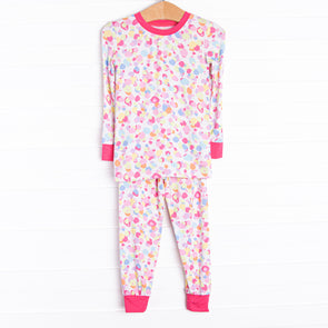 Fiesta Siesta Bamboo Pajama Set, Pink