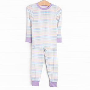 Cozy Colors Bamboo Pajama Set, Purple