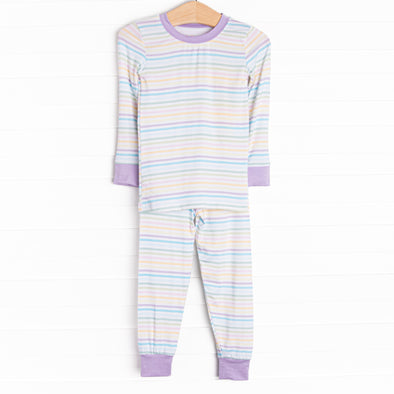 Cozy Colors Bamboo Pajama Set, Purple
