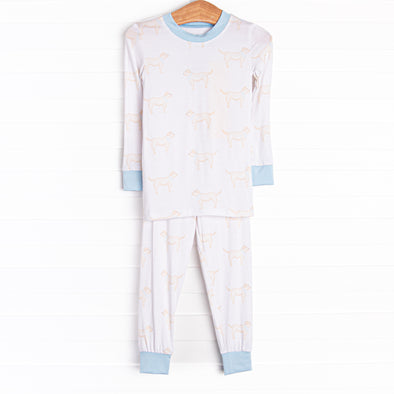 Bandana Buddy Bamboo Pajama Set, Blue