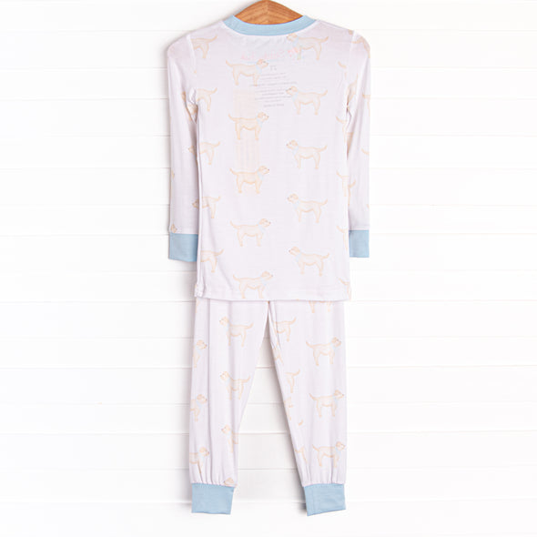 Bandana Buddy Bamboo Pajama Set, Blue