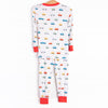 Rush Hour Bamboo Pajama Set, Red