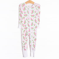 Sweets and Sleeps Bamboo Zippy Pajama, Pink