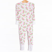 Sweets and Sleeps Bamboo Zippy Pajama, Pink