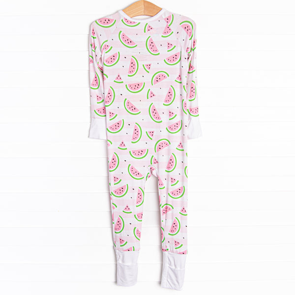 Sweets and Sleeps Bamboo Zippy Pajama, Pink