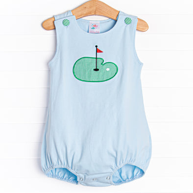 Hole In One Applique Bubble, Blue