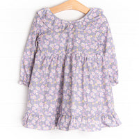 Purple Petals Dress, Purple